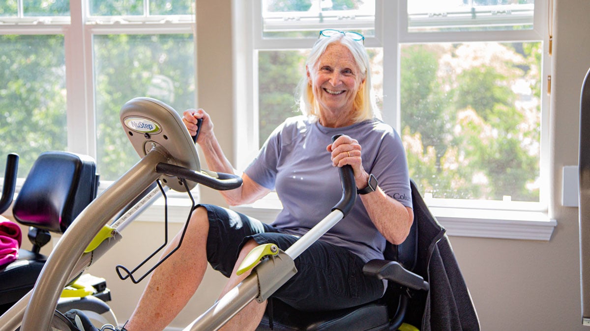 The fitness center at Shads Landing