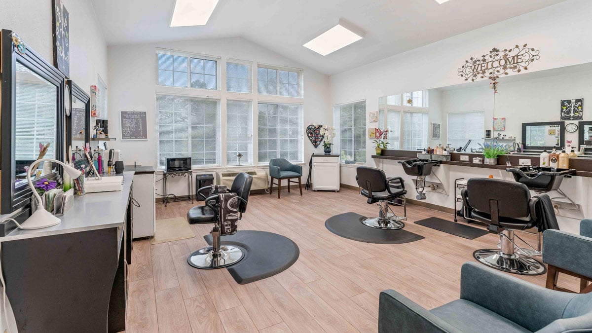 The beauty salon at Shads Landing